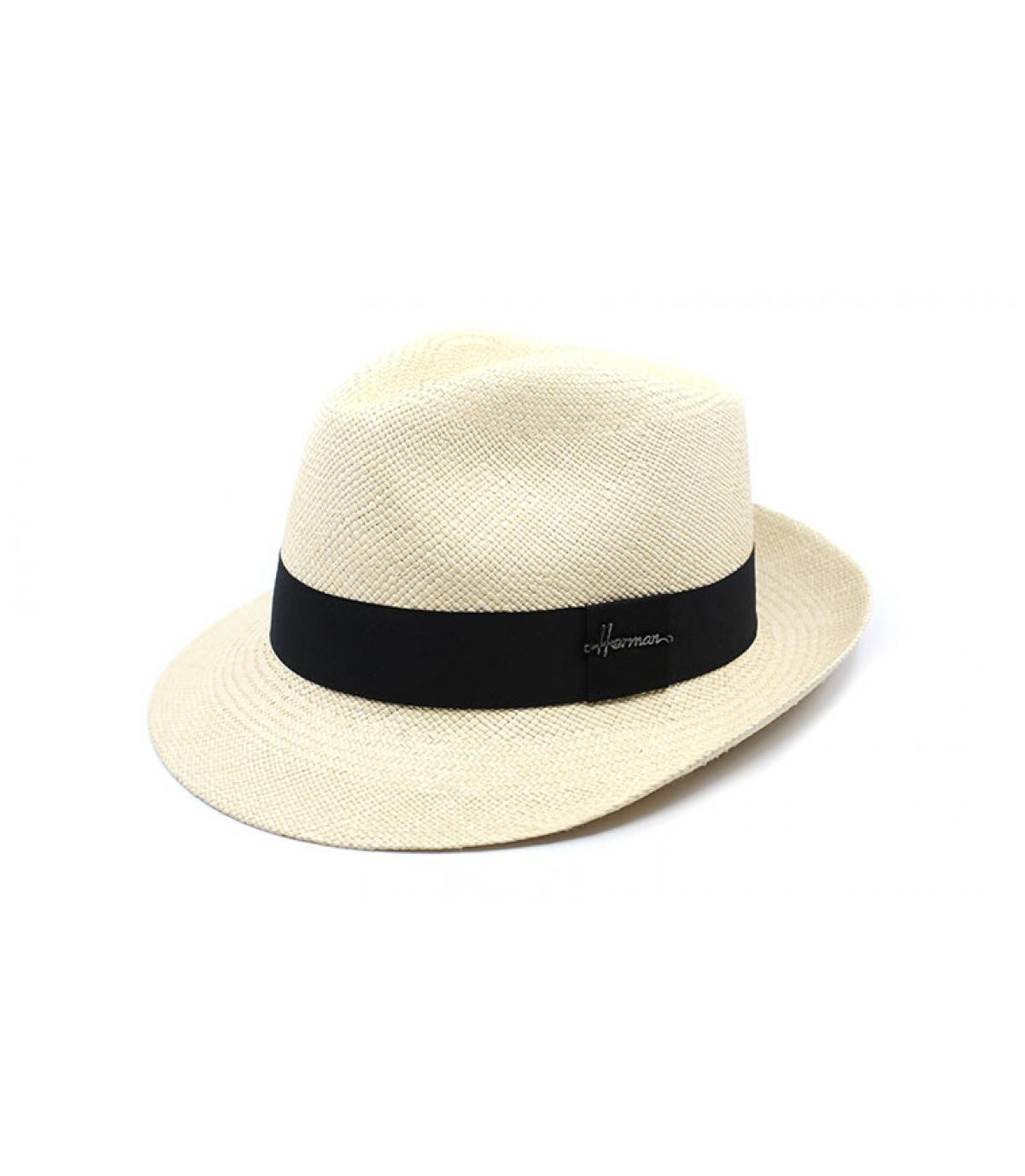 Herman Headwear Panama paille naturelle